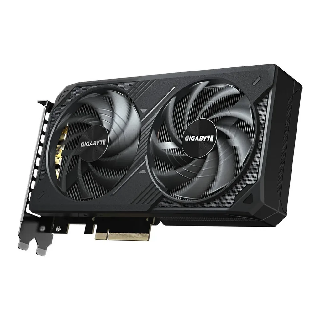 GIGABYTE GeForce RTX 5060 Ti WINDFORCE Graphics Card, 8GB GDDR7 128-Bit Memory, 2572 MHz Core Clock, 28 Gbps Memory Clock, PCI-Express 5.0 | GV-N506TW – Gallery image 4 GIGABYTE GeForce RTX 5060 Ti WINDFORCE Graphics Card, 8GB GDDR7 128-Bit Memory, 2572 MHz Core Clock, 28 Gbps Memory Clock, PCI-Express 5.0 | GV-N506TW – Gallery image 4