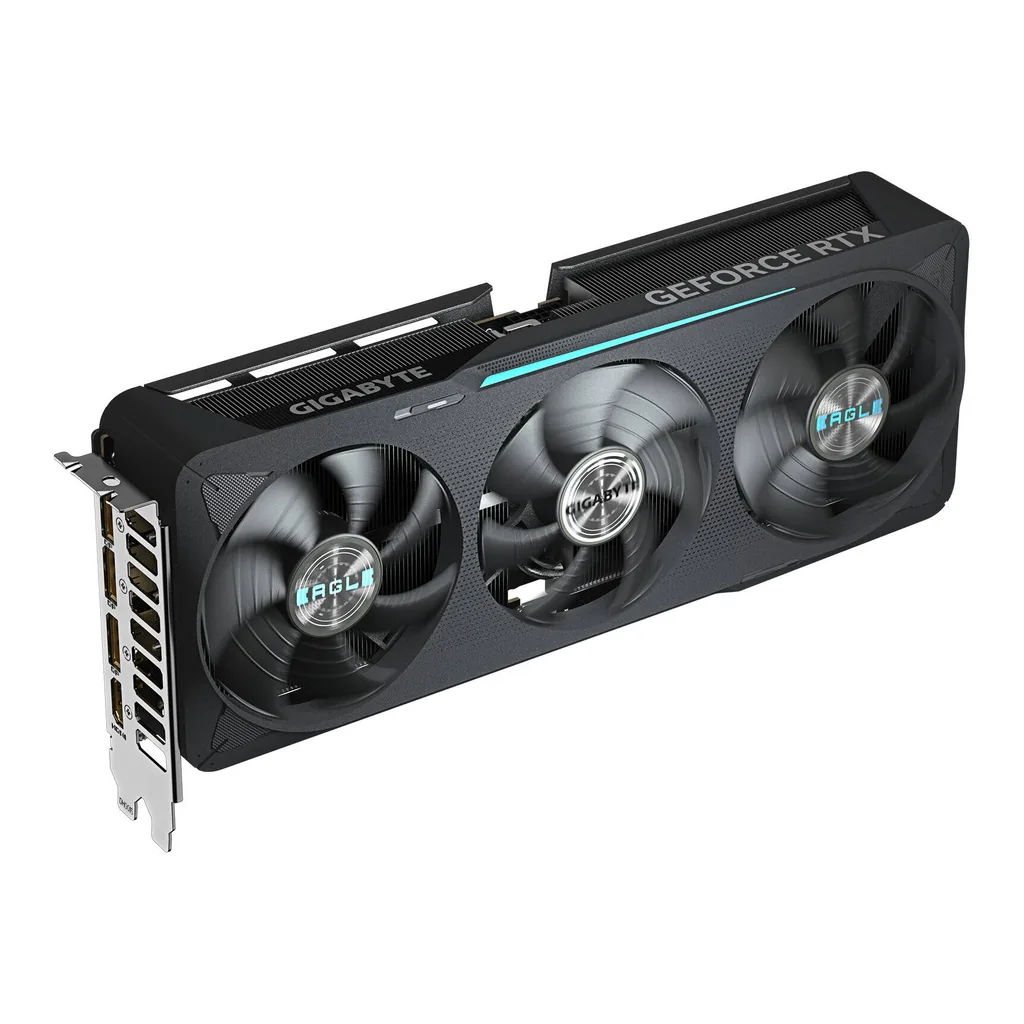 GIGABYTE GeForce RTX 5070 EAGLE OC SFF Graphics Card, 12GB GDDR7 192-Bit Memory, 2587 MHz Core Clock, 28 Gbps Memory Clock, 6144 CUDA Cores, PCI Expre – Gallery image 1 GIGABYTE GeForce RTX 5070 EAGLE OC SFF Graphics Card, 12GB GDDR7 192-Bit Memory, 2587 MHz Core Clock, 28 Gbps Memory Clock, 6144 CUDA Cores, PCI Expre – Gallery image 1
