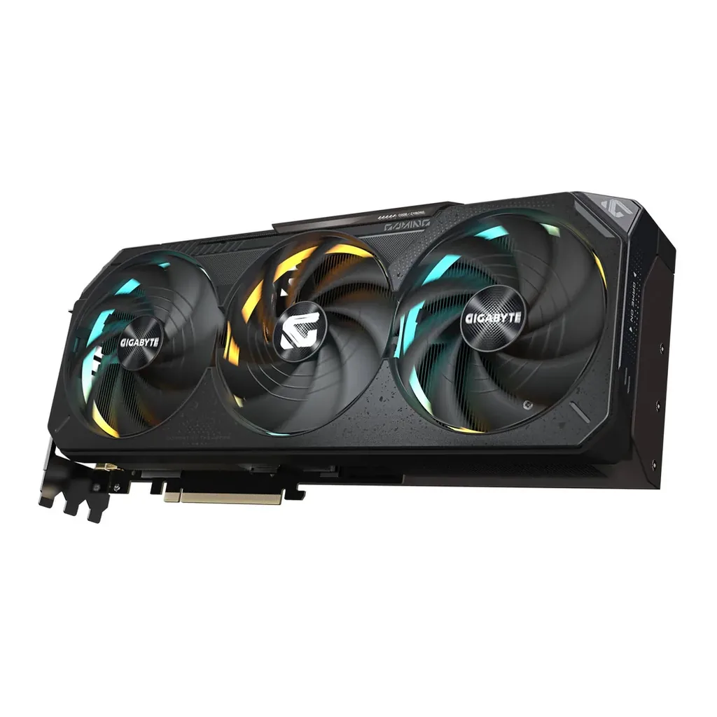 GIGABYTE GeForce RTX 5080 GAMING 16GB Graphics Card, GDDR7 256-Bit Memory, 2617 MHz Core Clock, 30 Gbps Memory Clock, 10752 CUDA Cores, PCI-Express 5. – Gallery image 4 GIGABYTE GeForce RTX 5080 GAMING 16GB Graphics Card, GDDR7 256-Bit Memory, 2617 MHz Core Clock, 30 Gbps Memory Clock, 10752 CUDA Cores, PCI-Express 5. – Gallery image 4