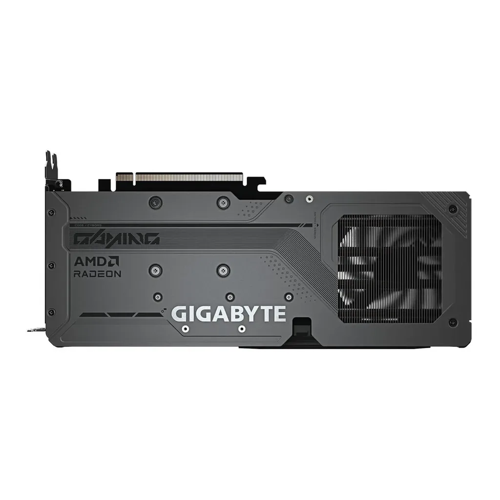 GIGABYTE Radeon RX 9060 XT Gaming OC Graphics Card, 16GB GDDR6 128-Bit Memory, 3320 MHz Boost Clock, 2048 Stream Processors, 20 Gbps Memory Speed, Bla – Gallery image 4 GIGABYTE Radeon RX 9060 XT Gaming OC Graphics Card, 16GB GDDR6 128-Bit Memory, 3320 MHz Boost Clock, 2048 Stream Processors, 20 Gbps Memory Speed, Bla – Gallery image 4