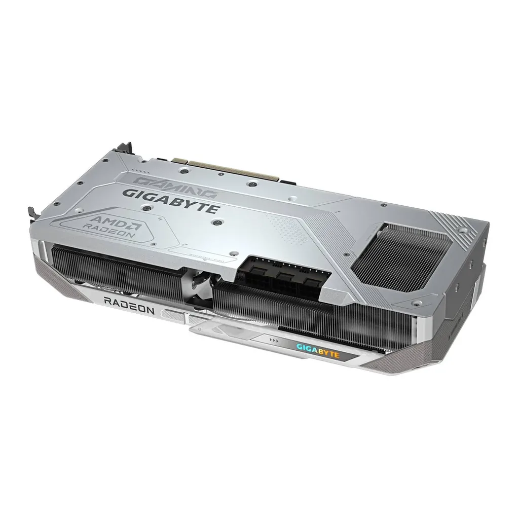 GIGABYTE Radeon RX 9070 XT Gaming OC ICE Graphics Card, 16GB GDDR6 256-Bit Memory, 3060 MHz Boost Clock, 4096 Stream Processors, 20 Gbps Memory Clock | GV-R907XGAMINGOCICE-16GD – Gallery image 4 GIGABYTE Radeon RX 9070 XT Gaming OC ICE Graphics Card, 16GB GDDR6 256-Bit Memory, 3060 MHz Boost Clock, 4096 Stream Processors, 20 Gbps Memory Clock | GV-R907XGAMINGOCICE-16GD – Gallery image 4