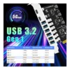 GLOTRENDS 8-Port USB-A&C 3.2 Gen 1 PCIe Expansion Card, 2 USB C 6 USB A, PCI Express 5Gbps High Speed, Windows Linux Compatible, Plug And Play, No Mac Support | U6A2C – Gallery image 7 GLOTRENDS 8-Port USB-A&C 3.2 Gen 1 PCIe Expansion Card, 2 USB C 6 USB A, PCI Express 5Gbps High Speed, Windows Linux Compatible, Plug And Play, No Mac Support | U6A2C – Gallery image 7
