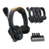 HollyView Hollyland Solidcom SE Wireless Intercom Headset System 4-Set, Full-Duplex ENC Noise Cancellation Team Communication, 1100ft Range, PTT Mute Single-Ear Headsets, Black | Hollyland Solidcom SE – Main image HollyView Hollyland Solidcom SE Wireless Intercom Headset System 4-Set, Full-Duplex ENC Noise Cancellation Team Communication, 1100ft Range, PTT Mute Single-Ear Headsets, Black | Hollyland Solidcom SE – Main image