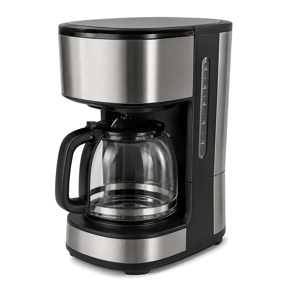 home-kitchen-coffee-makers bella PRO 12-Cup Programmable Coffee Maker – Stainless Steel – Model 90194