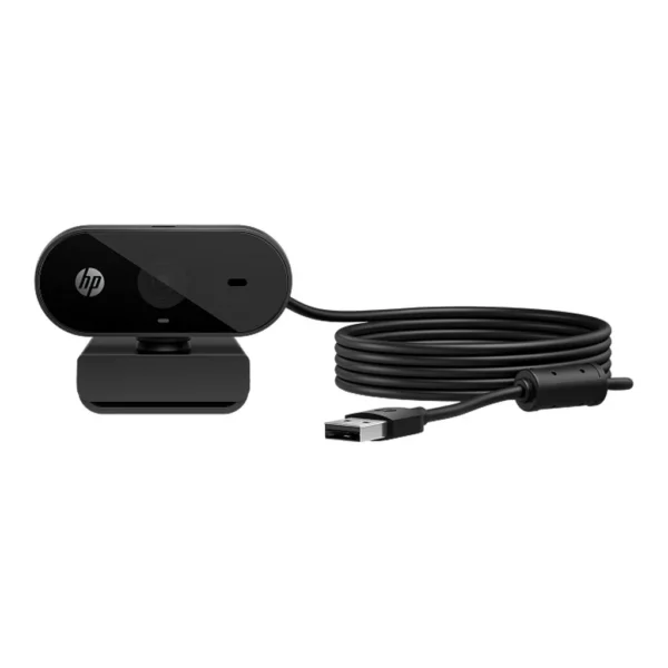 HP 320 FHD Webcam, 1080p 30fps, 5MP, Integrated Microphone, USB-A (53X26AA) – Main image HP 320 FHD Webcam, 1080p 30fps, 5MP, Integrated Microphone, USB-A (53X26AA) – Main image