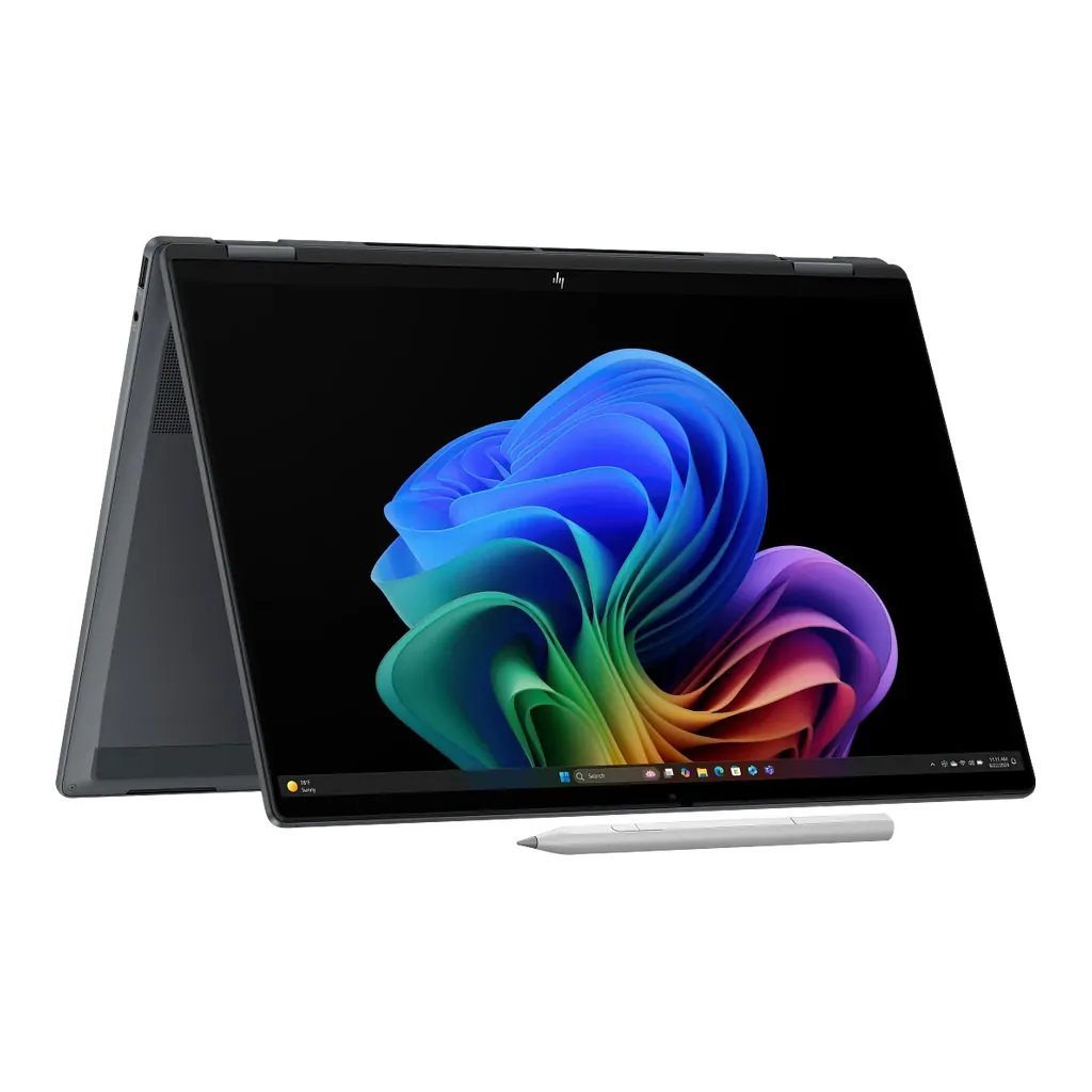 HP OmniBook X Flip 16-as0047nr 16-inch 3K OLED Touch Laptop, Core Ultra 7, 16GB, 512GB SSD, Eclipse Gray – Main image HP OmniBook X Flip 16-as0047nr 16-inch 3K OLED Touch Laptop, Core Ultra 7, 16GB, 512GB SSD, Eclipse Gray – Main image