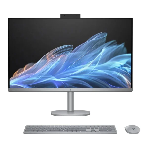 HP OmniStudio X All-in-One Desktop Computer, 31.5" 4K UHD IPS Display, Intel Core Ultra 7 155H Processor, 32GB RAM, 1TB SSD, GeForce RTX 4050 6GB Graphics, Keyboard & Mouse, Win11, Silver – Main image HP OmniStudio X All-in-One Desktop Computer, 31.5" 4K UHD IPS Display, Intel Core Ultra 7 155H Processor, 32GB RAM, 1TB SSD, GeForce RTX 4050 6GB Graphics, Keyboard & Mouse, Win11, Silver – Main image