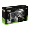 Inno3D GeForce RTX 5070 Ti X3 OC 16GB Graphics Card, GDDR7 256-Bit Memory, 2295 MHz Base Clock, 28 Gbps Memory Clock, 8960 CUDA Cores, PCI Express Gen – Gallery image 2 Inno3D GeForce RTX 5070 Ti X3 OC 16GB Graphics Card, GDDR7 256-Bit Memory, 2295 MHz Base Clock, 28 Gbps Memory Clock, 8960 CUDA Cores, PCI Express Gen – Gallery image 2