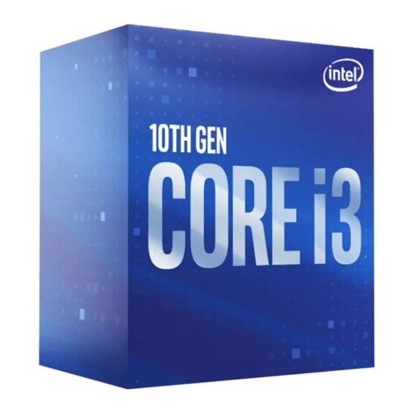 Intel Core i3-10100F 3.6GHz, Quadcore, 6MB, LGA1200, No Graphics CPU Box Processor - Comet Lake | BX8070110100F – Main image Intel Core i3-10100F 3.6GHz, Quadcore, 6MB, LGA1200, No Graphics CPU Box Processor - Comet Lake | BX8070110100F – Main image