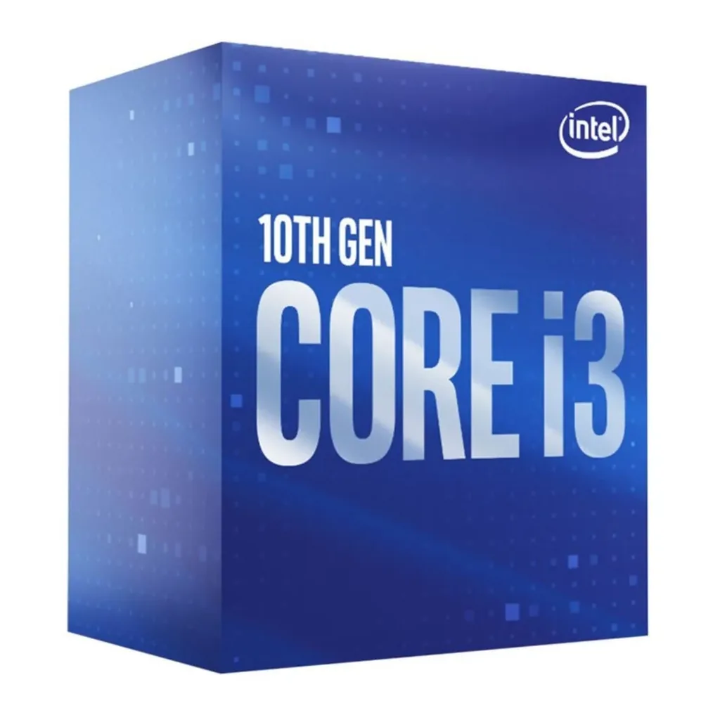 Intel Core i3-10100F 3.6GHz, Quadcore, 6MB, LGA1200, No Graphics CPU Box Processor - Comet Lake | BX8070110100F – Main image Intel Core i3-10100F 3.6GHz, Quadcore, 6MB, LGA1200, No Graphics CPU Box Processor - Comet Lake | BX8070110100F – Main image