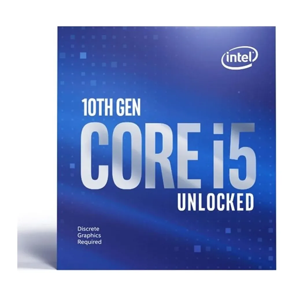 Intel Core i5-10600KF (Base Clock: 4.10GHz; LGA1200; 125 Watt) DDR4-2666 6 Cores & 12 Threads Box | BX8070110600KF – Gallery image 1 Intel Core i5-10600KF (Base Clock: 4.10GHz; LGA1200; 125 Watt) DDR4-2666 6 Cores & 12 Threads Box | BX8070110600KF – Gallery image 1