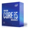Intel Core i5-10600KF (Base Clock: 4.10GHz; LGA1200; 125 Watt) DDR4-2666 6 Cores & 12 Threads Box | BX8070110600KF – Gallery image 2 Intel Core i5-10600KF (Base Clock: 4.10GHz; LGA1200; 125 Watt) DDR4-2666 6 Cores & 12 Threads Box | BX8070110600KF – Gallery image 2