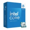 Intel Core i5-14600K 3.5 GHz 14-Core LGA 1700 14th Gen Processor, 14 Cores & 20 Threads, 24MB Cache Memory, 5.3GHz MaxTurbo Boost, Intel UHD Graphics 770, 2CH DDR5 / 192GB Max | BX8071514600KSRN43 – Main image Intel Core i5-14600K 3.5 GHz 14-Core LGA 1700 14th Gen Processor, 14 Cores & 20 Threads, 24MB Cache Memory, 5.3GHz MaxTurbo Boost, Intel UHD Graphics 770, 2CH DDR5 / 192GB Max | BX8071514600KSRN43 – Main image