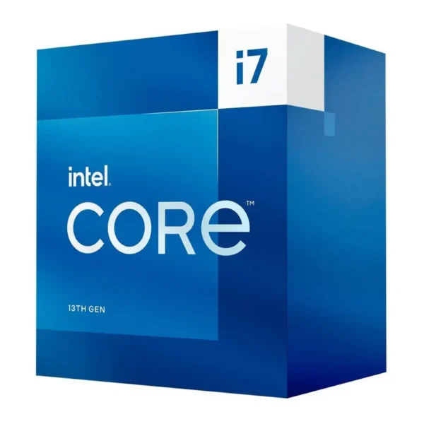 Intel Core i7 13700 Raptor Lake Desktop Processor, 13th Gen LGA 1700, 16-Core, 24 Threads, 54MB Cache, Up to 2.1GHz, 128 GB Max Memory, Intel UHD Graphics 770, DDR5 - 5600 Memory | BX8071513700 – Main image Intel Core i7 13700 Raptor Lake Desktop Processor, 13th Gen LGA 1700, 16-Core, 24 Threads, 54MB Cache, Up to 2.1GHz, 128 GB Max Memory, Intel UHD Graphics 770, DDR5 - 5600 Memory | BX8071513700 – Main image