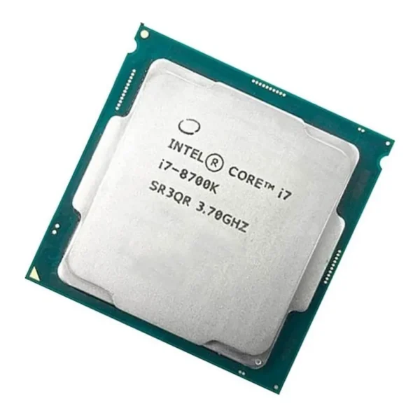 Intel Core i7-8700K Coffee Lake 8th Gen 6-Core 3.7 GHz LGA1151 Intel UHD Graphics 630 Desktop Processor | BX80684I78700K (TRAY ONLY) – Main image Intel Core i7-8700K Coffee Lake 8th Gen 6-Core 3.7 GHz LGA1151 Intel UHD Graphics 630 Desktop Processor | BX80684I78700K (TRAY ONLY) – Main image