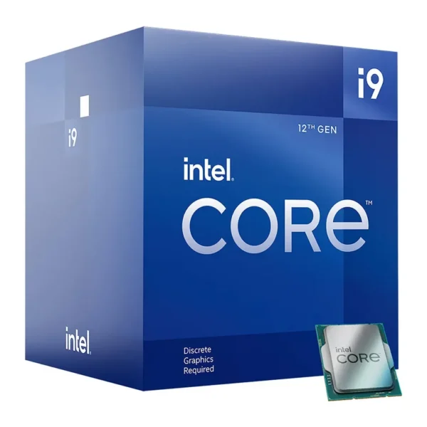 Intel Core i9-12900F Desktop Processor, 12th Gen LGA 1700, 16 Cores, 24 Threads, 30MB Cache Memory, 5.1 GHz Max Frequency, Dual Channel DDR5 Memory, 2.4 GHz P-Core Clock Speed | BX8071512900F – Main image Intel Core i9-12900F Desktop Processor, 12th Gen LGA 1700, 16 Cores, 24 Threads, 30MB Cache Memory, 5.1 GHz Max Frequency, Dual Channel DDR5 Memory, 2.4 GHz P-Core Clock Speed | BX8071512900F – Main image