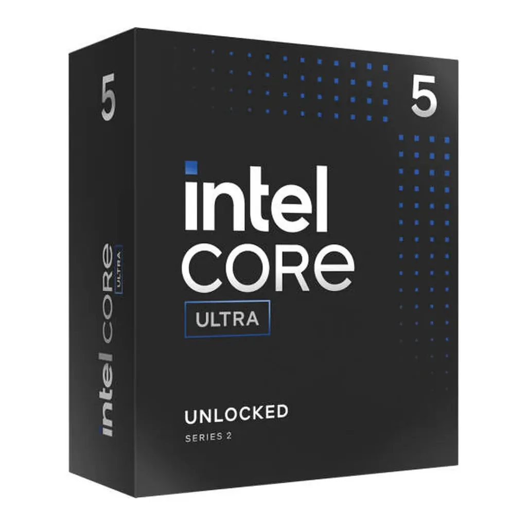 Intel Core Ultra 5 245K 4.2 GHz LGA 1851 Processor, Intel Graphics, 14-Cores & 14-Threads, 26 MB Cache, 5.2 GHz Max Turbo Frequency, Dual Channel DDR5 Memory, 192GB Max Memory Size – Main image Intel Core Ultra 5 245K 4.2 GHz LGA 1851 Processor, Intel Graphics, 14-Cores & 14-Threads, 26 MB Cache, 5.2 GHz Max Turbo Frequency, Dual Channel DDR5 Memory, 192GB Max Memory Size – Main image