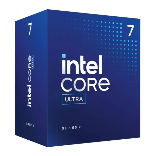 Intel Core Ultra 7 265 LGA 1851 Processor, 20 Cores & 20 Threads, 30MB Cache Memory, 5.3 GHz Max Turbo Frequency, Integrated Intel Graphics, Dual-Channel DDR5 Memory, 256 GB Max Memory | BX80768265 – Main image Intel Core Ultra 7 265 LGA 1851 Processor, 20 Cores & 20 Threads, 30MB Cache Memory, 5.3 GHz Max Turbo Frequency, Integrated Intel Graphics, Dual-Channel DDR5 Memory, 256 GB Max Memory | BX80768265 – Main image