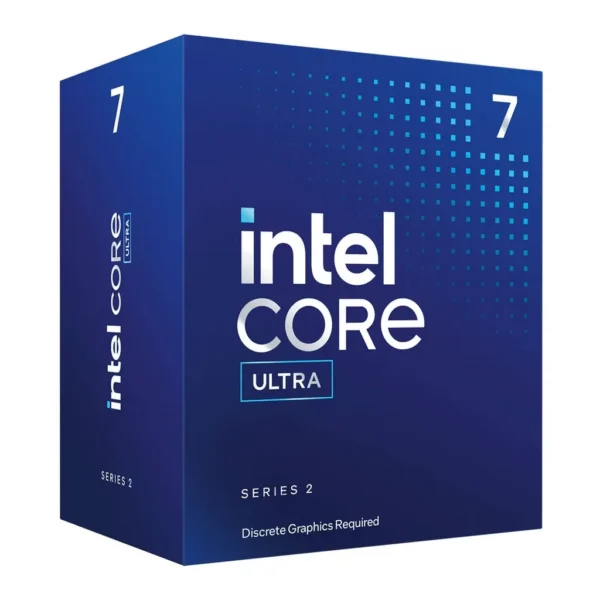Intel Core Ultra 7 265F LGA 1851 Processor, 20 Cores & 20 Threads, 30MB Cache Memory, 5.3 GHz Max Turbo Frequency, Dual-Channel DDR5 Memory, 256 GB Max Memory Size | BX80768265F – Main image Intel Core Ultra 7 265F LGA 1851 Processor, 20 Cores & 20 Threads, 30MB Cache Memory, 5.3 GHz Max Turbo Frequency, Dual-Channel DDR5 Memory, 256 GB Max Memory Size | BX80768265F – Main image