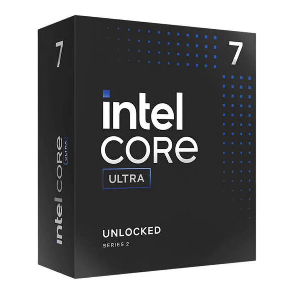 Intel Core Ultra 7 265K 3.9 GHz LGA 1851 Processor, Intel Graphics, 20-Cores & 20-Threads, 36 MB Cache, 5.5 GHz Max Turbo Frequency, Dual Channel DDR5 Memory, 192GB Max Memory Size – Main image Intel Core Ultra 7 265K 3.9 GHz LGA 1851 Processor, Intel Graphics, 20-Cores & 20-Threads, 36 MB Cache, 5.5 GHz Max Turbo Frequency, Dual Channel DDR5 Memory, 192GB Max Memory Size – Main image