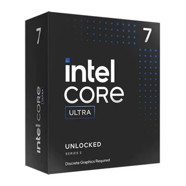 Intel Core Ultra 7 265KF 3.9 GHz LGA 1851 Processor, 20-Cores & 20-Threads, 36 MB Cache, 5.5 GHz Max Turbo Frequency, Dual Channel DDR5 Memory, 192GB Max Memory Size | BX80768265KF – Main image Intel Core Ultra 7 265KF 3.9 GHz LGA 1851 Processor, 20-Cores & 20-Threads, 36 MB Cache, 5.5 GHz Max Turbo Frequency, Dual Channel DDR5 Memory, 192GB Max Memory Size | BX80768265KF – Main image
