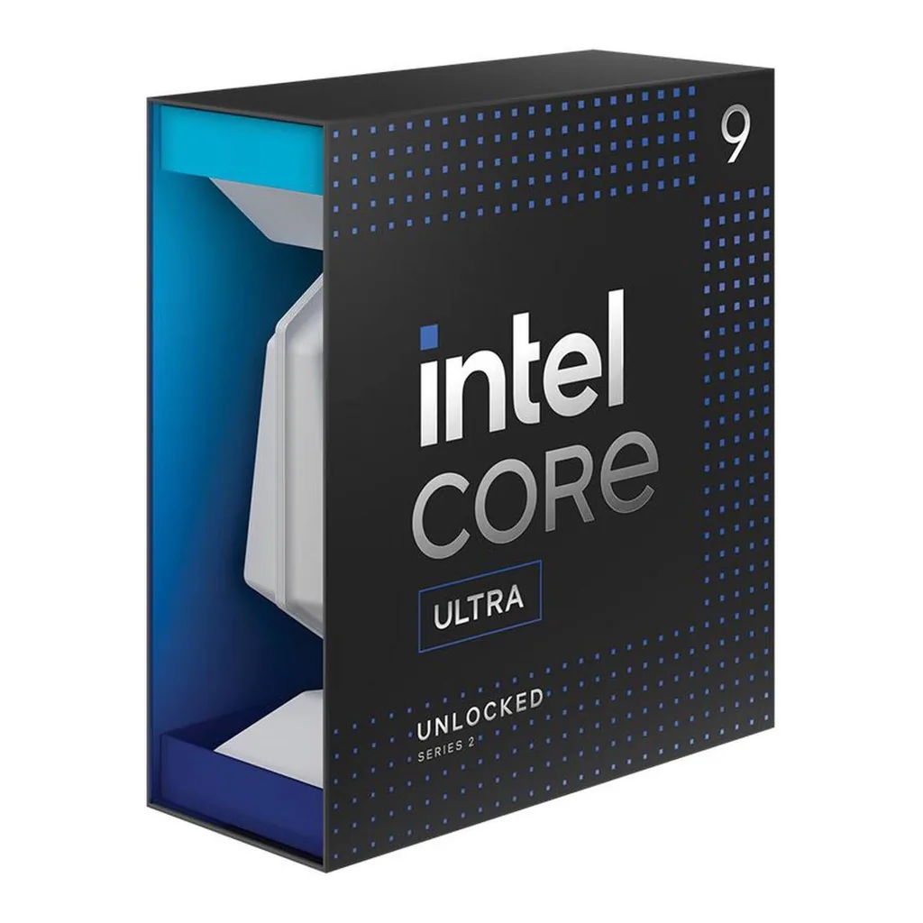 Intel Core Ultra 9 285K 3.7 GHz LGA 1851 Processor, Intel Graphics, 24-Cores & 24-Threads, 40 MB Cache, 5.7 GHz Max Turbo Frequency, Dual Channel DDR5 Memory, 192GB Max Memory Size – Gallery image 1 Intel Core Ultra 9 285K 3.7 GHz LGA 1851 Processor, Intel Graphics, 24-Cores & 24-Threads, 40 MB Cache, 5.7 GHz Max Turbo Frequency, Dual Channel DDR5 Memory, 192GB Max Memory Size – Gallery image 1