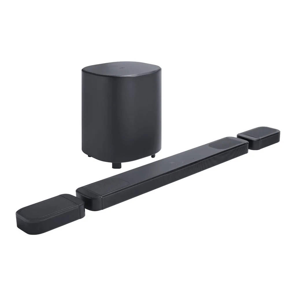 JBL BAR-1000MK2 7.1.4 Channel Soundbar with Detachable Wireless Speakers, 960W Output, True Dolby Atmos & DTS X, 10" Wireless Subwoofer, MultiBeam 3.0, Black | JBLBAR1000M2BLK – Gallery image 3 JBL BAR-1000MK2 7.1.4 Channel Soundbar with Detachable Wireless Speakers, 960W Output, True Dolby Atmos & DTS X, 10" Wireless Subwoofer, MultiBeam 3.0, Black | JBLBAR1000M2BLK – Gallery image 3