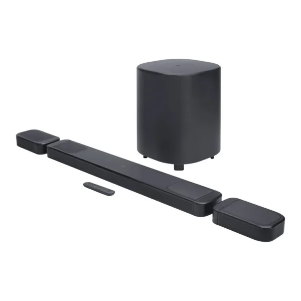 JBL BAR-1000MK2 7.1.4 Channel Soundbar with Detachable Wireless Speakers, 960W Output, True Dolby Atmos & DTS X, 10" Wireless Subwoofer, MultiBeam 3.0, Black | JBLBAR1000M2BLK – Main image JBL BAR-1000MK2 7.1.4 Channel Soundbar with Detachable Wireless Speakers, 960W Output, True Dolby Atmos & DTS X, 10" Wireless Subwoofer, MultiBeam 3.0, Black | JBLBAR1000M2BLK – Main image