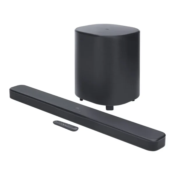 JBL Bar 500MK2 Sound Bar, 5x (42x80)mm Racetrack Drivers, 4x 0.75" (20mm) Tweeters, 5.1 Channel, 40Hz - 20kHz Frequency Response, MultiBeam 3.0 Technology, PureVoice 2.0, Black | JBLBAR500M2BLK – Main image JBL Bar 500MK2 Sound Bar, 5x (42x80)mm Racetrack Drivers, 4x 0.75" (20mm) Tweeters, 5.1 Channel, 40Hz - 20kHz Frequency Response, MultiBeam 3.0 Technology, PureVoice 2.0, Black | JBLBAR500M2BLK – Main image