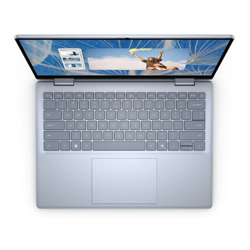 laptop-74402in1_fixed_06-20 Inspiron 14 2-in-1 Laptop 74402IN1, Intel Core 7 150U, 16GB RAM, 512GB SSD, Windows 11 Home, Ice Blue | 74402in1_fixed_08