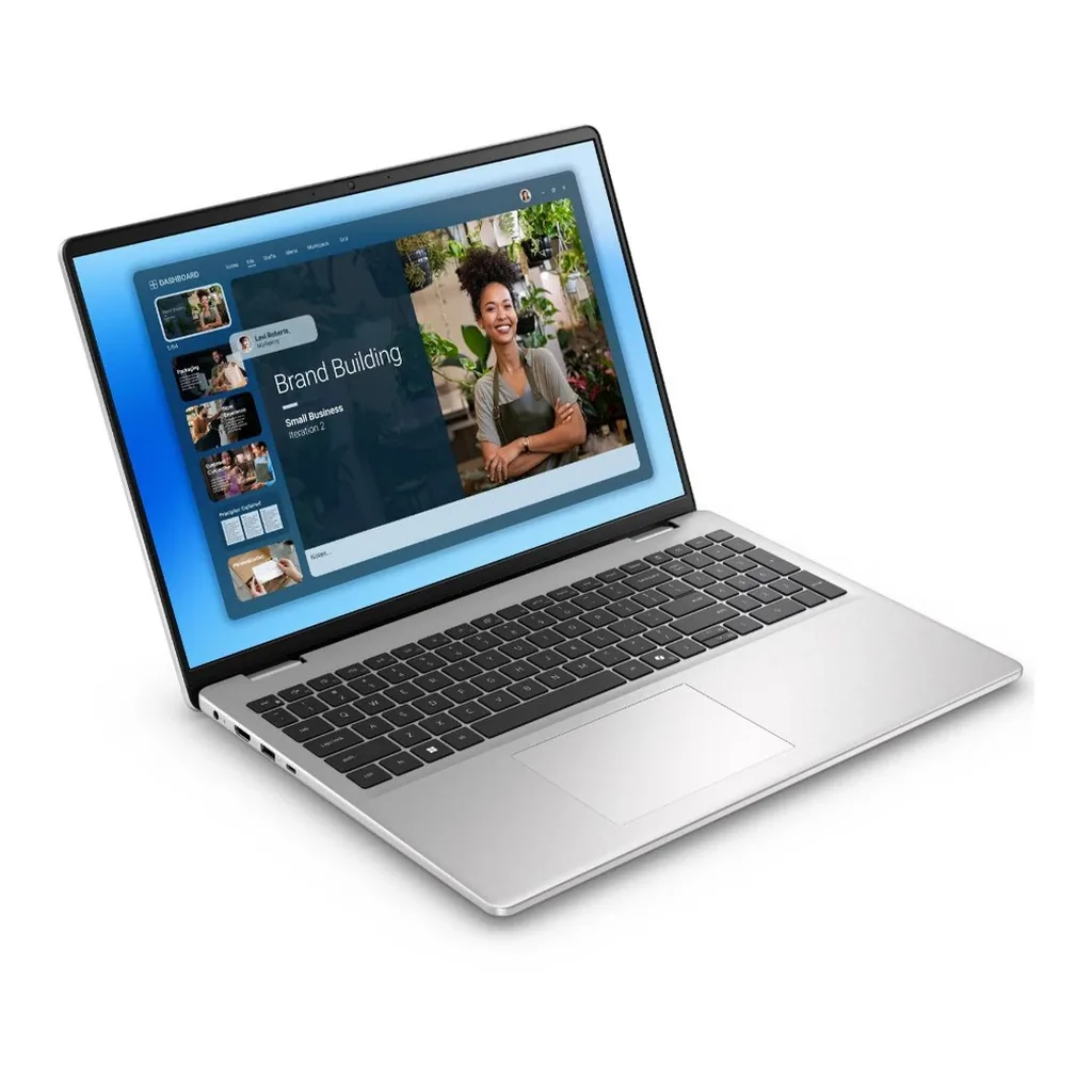 laptop-dc16251_fixed_05-02 Dell 16 Laptop DC16251, Intel Core 7 processor 150U, 32GB RAM, 1TB SSD, Windows 11 Pro, Cover - Metal Silver | dc16251_fixed_24