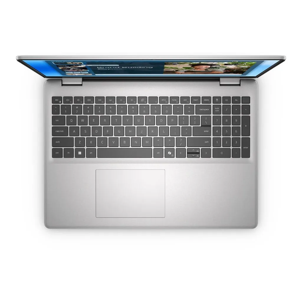 laptop-dc16251_fixed_05-04 Dell 16 Laptop DC16251, Intel Core 7 processor 150U, 32GB RAM, 1TB SSD, Windows 11 Pro, Cover - Metal Silver | dc16251_fixed_24
