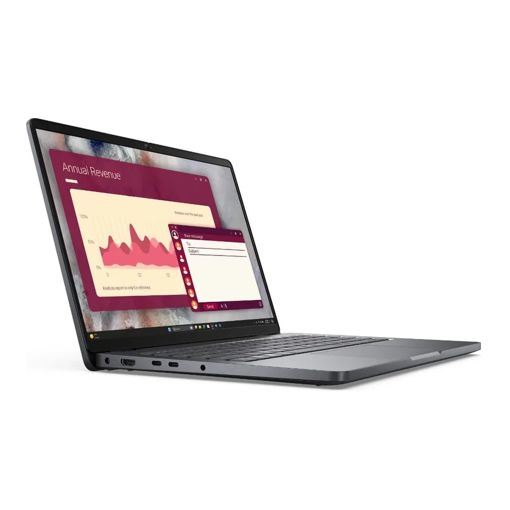 laptop-pc14250_fixed_09-02 Dell Pro 14 Laptop PC14250, Intel Core 5 120U, 16GB RAM, 256GB SSD, Windows 11 Pro, Magnetite color, textured finish | pc14250_fixed_20
