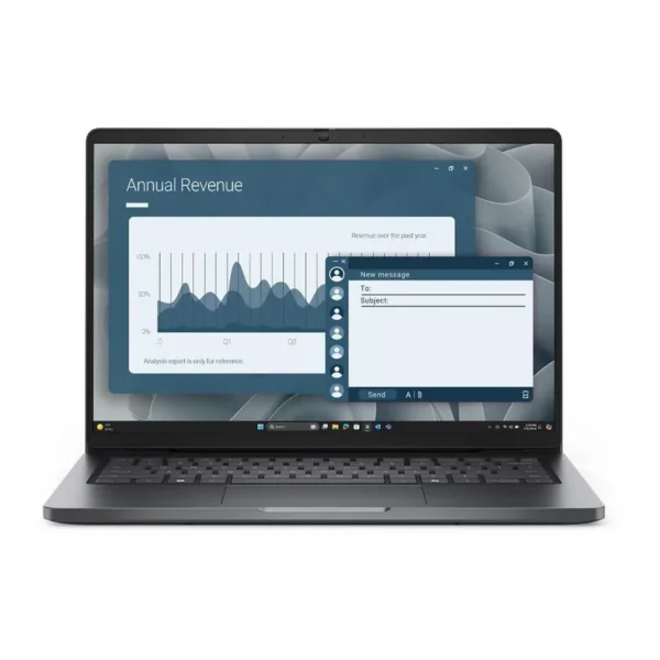 laptop-pc14255_fixed_04-01 Dell Pro 14 Laptop PC14255, AMD Ryzen 5 220, 8GB RAM, 256GB SSD, Windows 11 Pro, Magnetite color, textured finish | pc14255_fixed_04