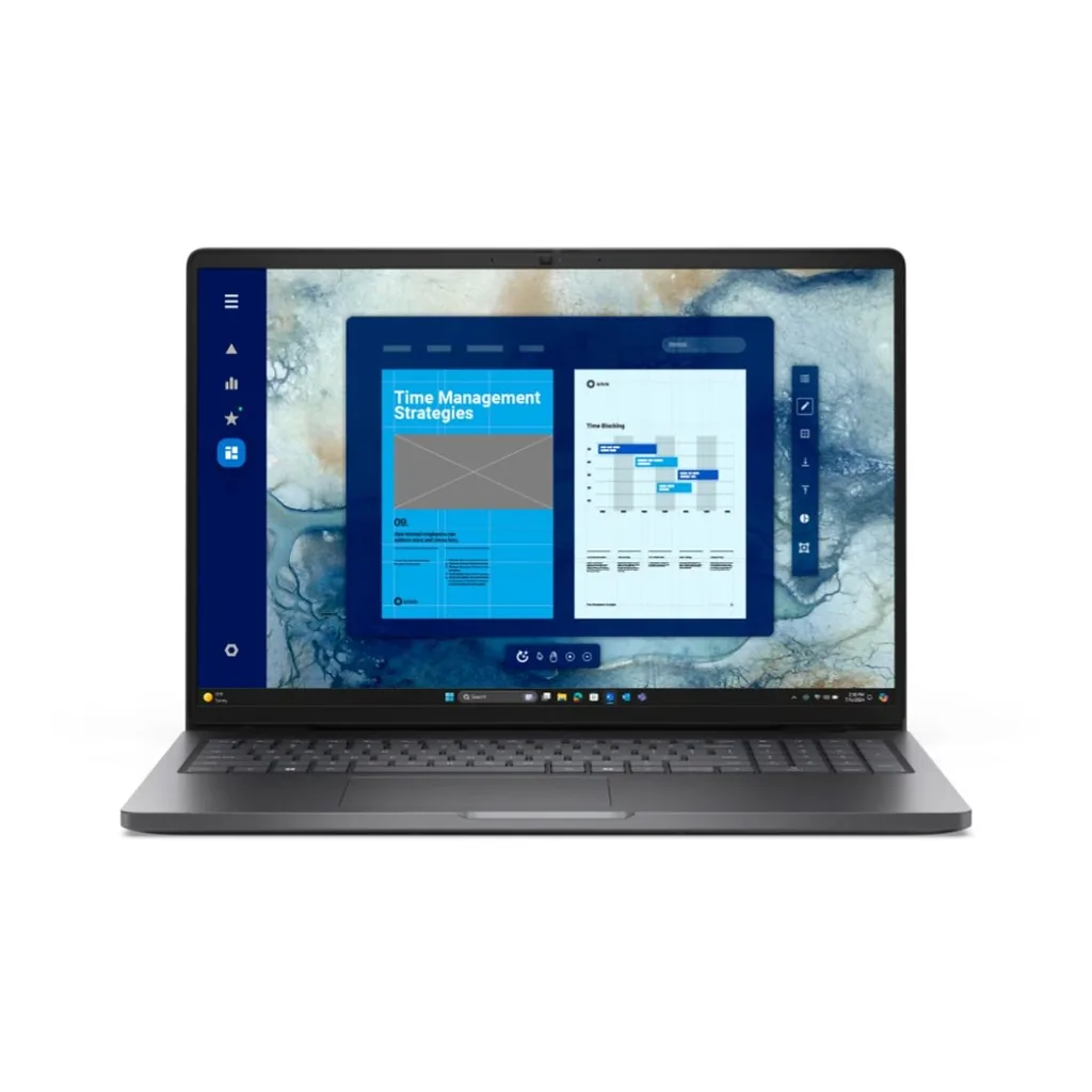 laptop-pc16250_fixed_22-01 Dell Pro 16 Laptop PC16250, Intel Core Ultra 5 225U, 16GB RAM, 256GB SSD, Windows 11 Pro, Magnetite color, textured finish | pc16250_fixed_04