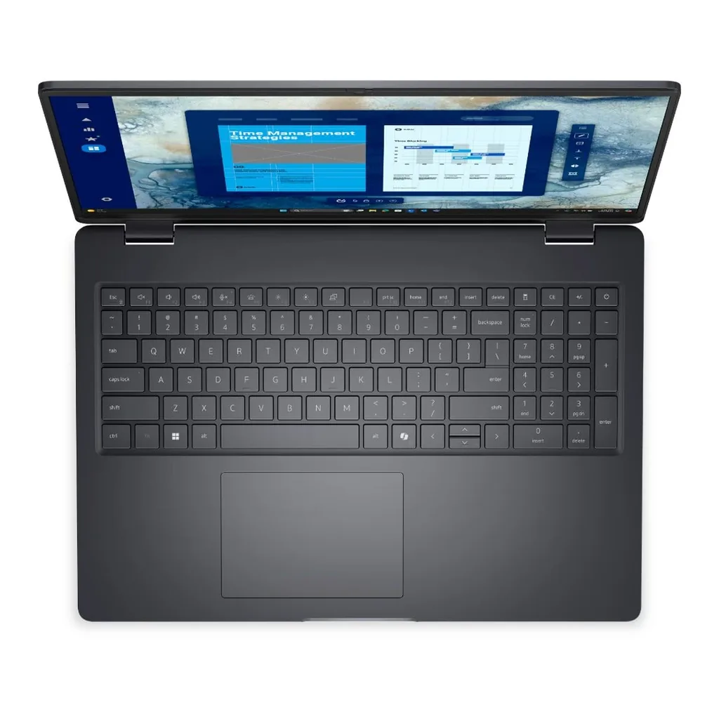 laptop-pc16250_fixed_22-04 Dell Pro 16 Laptop PC16250, Intel Core Ultra 5 225U, 16GB RAM, 256GB SSD, Windows 11 Pro, Magnetite color, textured finish | pc16250_fixed_04