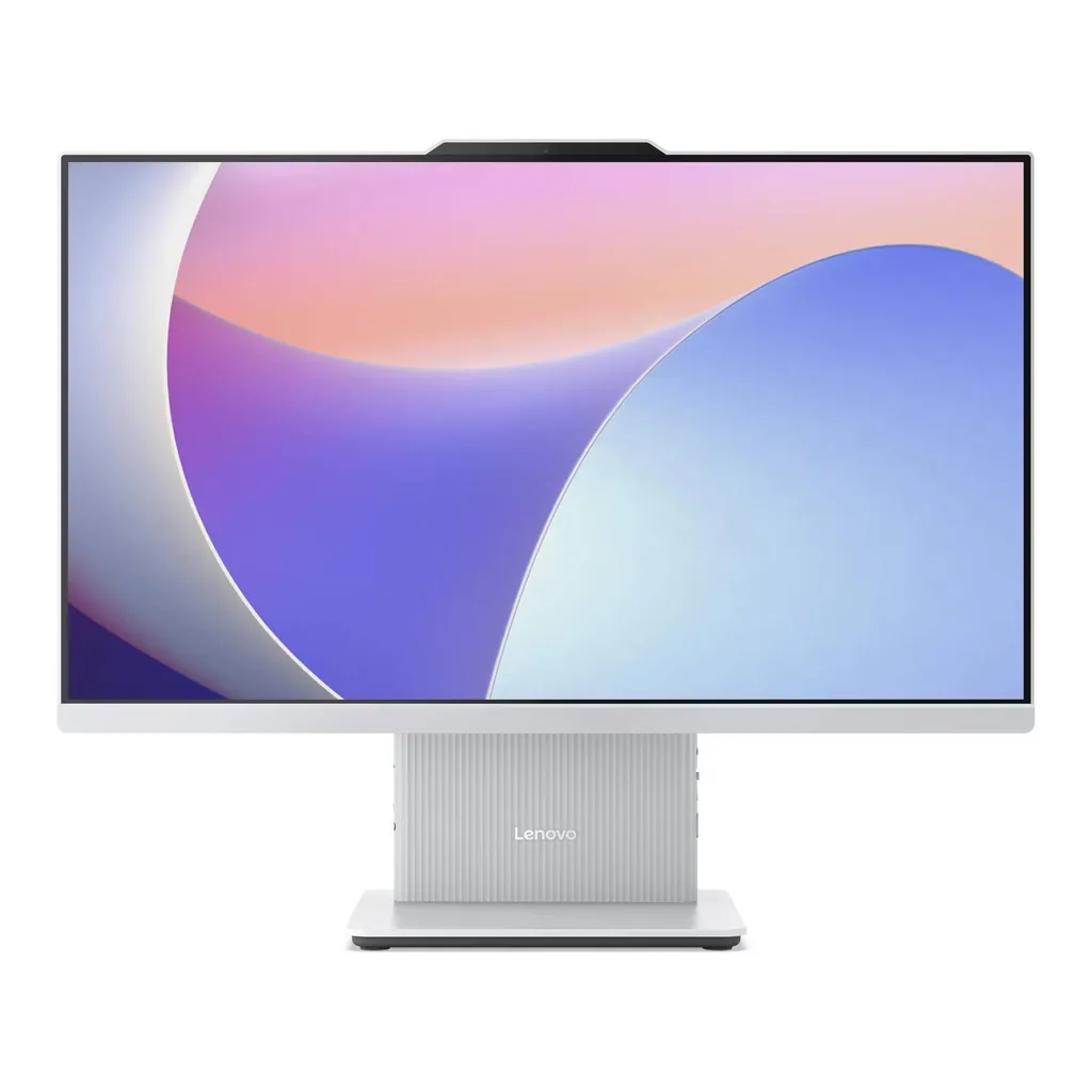 Lenovo IdeaCentre AIO 24IRH9 Desktop Computer, 24" FHD IPS 100Hz Display, Intel Core 5 210H, 16GB RAM, 512GB SSD, Intel Graphics, English-Arabic K/B & Mouse, No OS, Cloud Grey – Main image Lenovo IdeaCentre AIO 24IRH9 Desktop Computer, 24" FHD IPS 100Hz Display, Intel Core 5 210H, 16GB RAM, 512GB SSD, Intel Graphics, English-Arabic K/B & Mouse, No OS, Cloud Grey – Main image