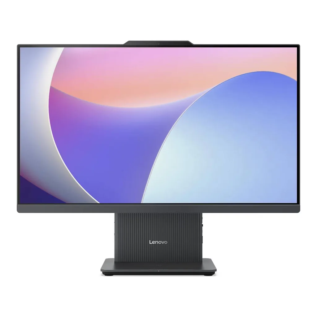 Lenovo IdeaCentre AIO 24IRH9 Desktop Computer, 24" FHD IPS 100Hz Display, Intel Core 5 210H, 8GB RAM, 512GB SSD, Intel Graphics, English (UK) K/B, No OS, Luna Grey – Main image Lenovo IdeaCentre AIO 24IRH9 Desktop Computer, 24" FHD IPS 100Hz Display, Intel Core 5 210H, 8GB RAM, 512GB SSD, Intel Graphics, English (UK) K/B, No OS, Luna Grey – Main image