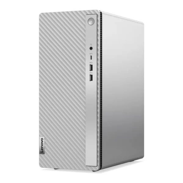 Lenovo IdeaCentre Tower 14IRR9 Desktop Computer, Intel Core i5-14400, 8GB RAM, 512GB SSD, Intel UHD Graphics 730, Wired English-Arabic K/B & Mouse, Win11Home, Cloud Gray – Main image Lenovo IdeaCentre Tower 14IRR9 Desktop Computer, Intel Core i5-14400, 8GB RAM, 512GB SSD, Intel UHD Graphics 730, Wired English-Arabic K/B & Mouse, Win11Home, Cloud Gray – Main image
