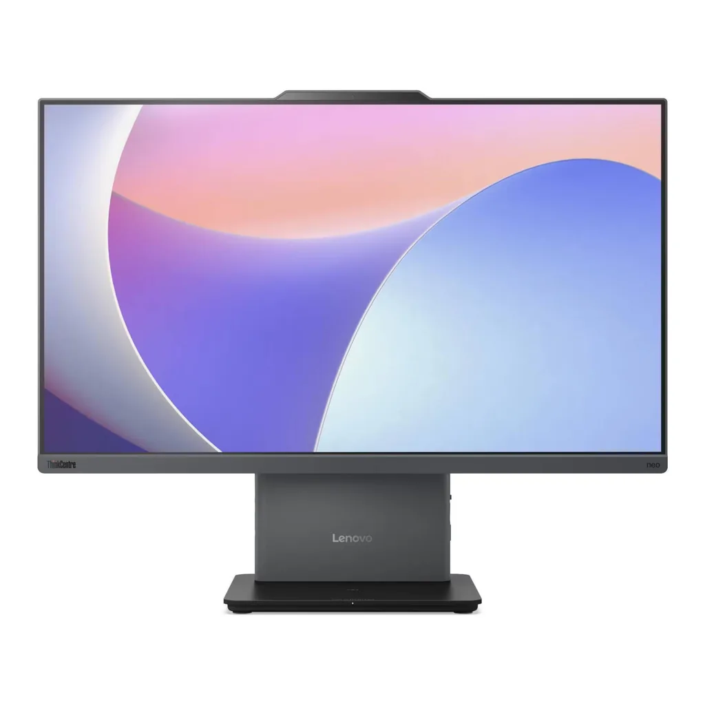Lenovo ThinkCentre neo 50a 24 Gen 5 Desktop Computer, 24" FHD IPS Display, Intel Core 5 210H, 16GB RAM, 512GB SSD, Intel Graphics, English (UK) K/B & Mouse, No OS, Luna Grey – Main image Lenovo ThinkCentre neo 50a 24 Gen 5 Desktop Computer, 24" FHD IPS Display, Intel Core 5 210H, 16GB RAM, 512GB SSD, Intel Graphics, English (UK) K/B & Mouse, No OS, Luna Grey – Main image