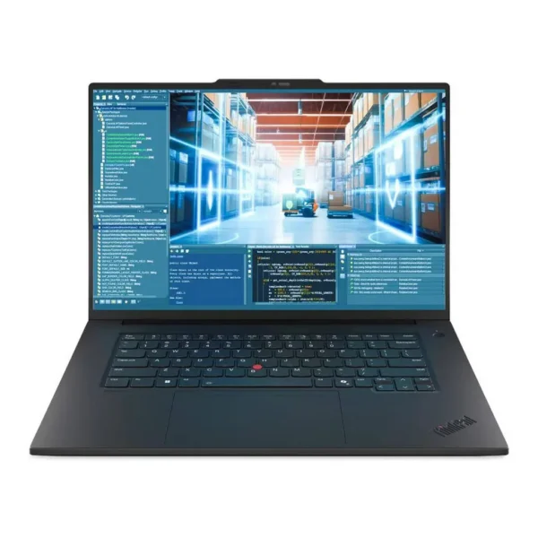 Lenovo ThinkPad P1 Gen 8 Mobile Workstation, 16" 3.2K OLED Touch Display, Intel Core Ultra 9 285H vPro, 64GB RAM, 2TB SSD, RTX PRO 2000 Blackwell 8GB GPU, ENG Keyboard, Win11 Pro, Black – Main image Lenovo ThinkPad P1 Gen 8 Mobile Workstation, 16" 3.2K OLED Touch Display, Intel Core Ultra 9 285H vPro, 64GB RAM, 2TB SSD, RTX PRO 2000 Blackwell 8GB GPU, ENG Keyboard, Win11 Pro, Black – Main image