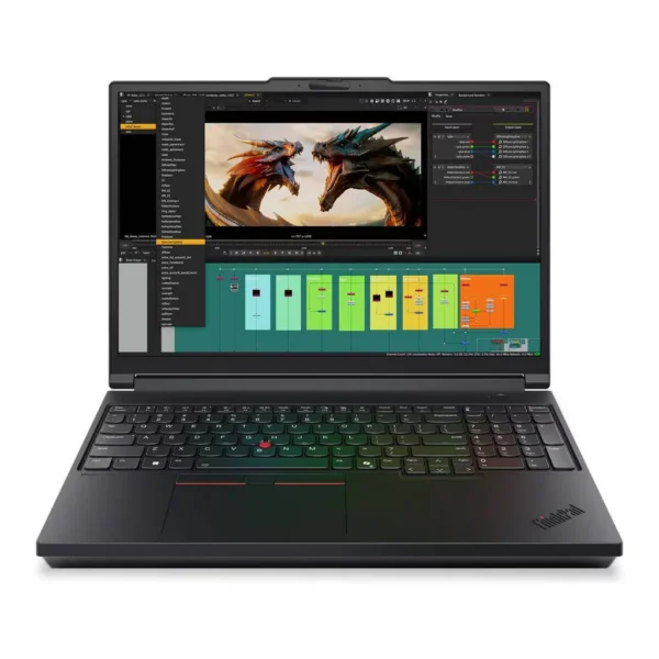 Lenovo ThinkPad P16 Gen 3, 16" 3.2K OLED 120Hz Touch Display, Intel Core Ultra 9 275HX, 96GB RAM, 2TB SSD, NVIDIA RTX Pro 5000 Blackwell 24GB, English-Arabic K/B, Win11Pro, Black – Main image Lenovo ThinkPad P16 Gen 3, 16" 3.2K OLED 120Hz Touch Display, Intel Core Ultra 9 275HX, 96GB RAM, 2TB SSD, NVIDIA RTX Pro 5000 Blackwell 24GB, English-Arabic K/B, Win11Pro, Black – Main image
