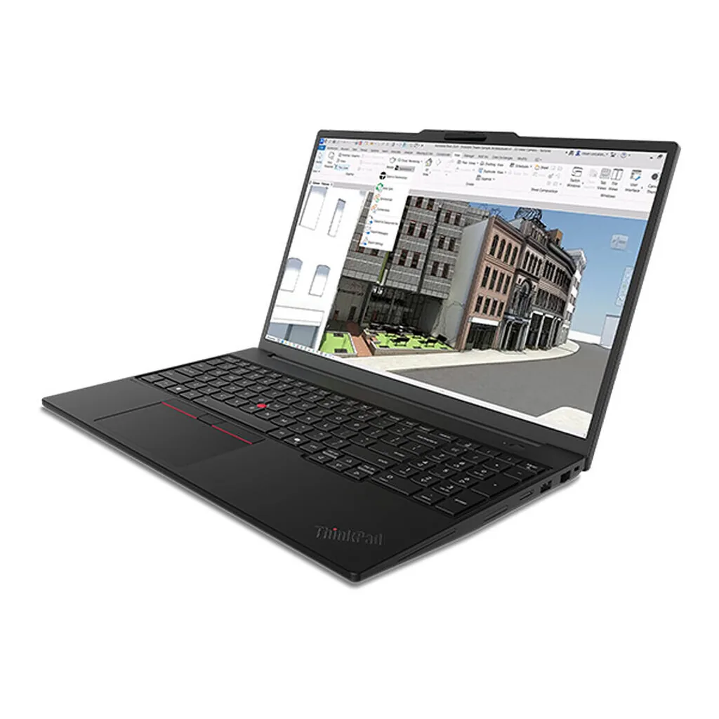 Lenovo ThinkPad P16s Gen 5 Workstation Laptop, 16" WUXGA IPS Display, Intel Core Ultra 7 356H, 32GB RAM, 1TB SSD, NVIDIA RTX Pro 1000 Blackwell 8GB, English-Arabic K/B, Win11Pro, Black – Main image Lenovo ThinkPad P16s Gen 5 Workstation Laptop, 16" WUXGA IPS Display, Intel Core Ultra 7 356H, 32GB RAM, 1TB SSD, NVIDIA RTX Pro 1000 Blackwell 8GB, English-Arabic K/B, Win11Pro, Black – Main image