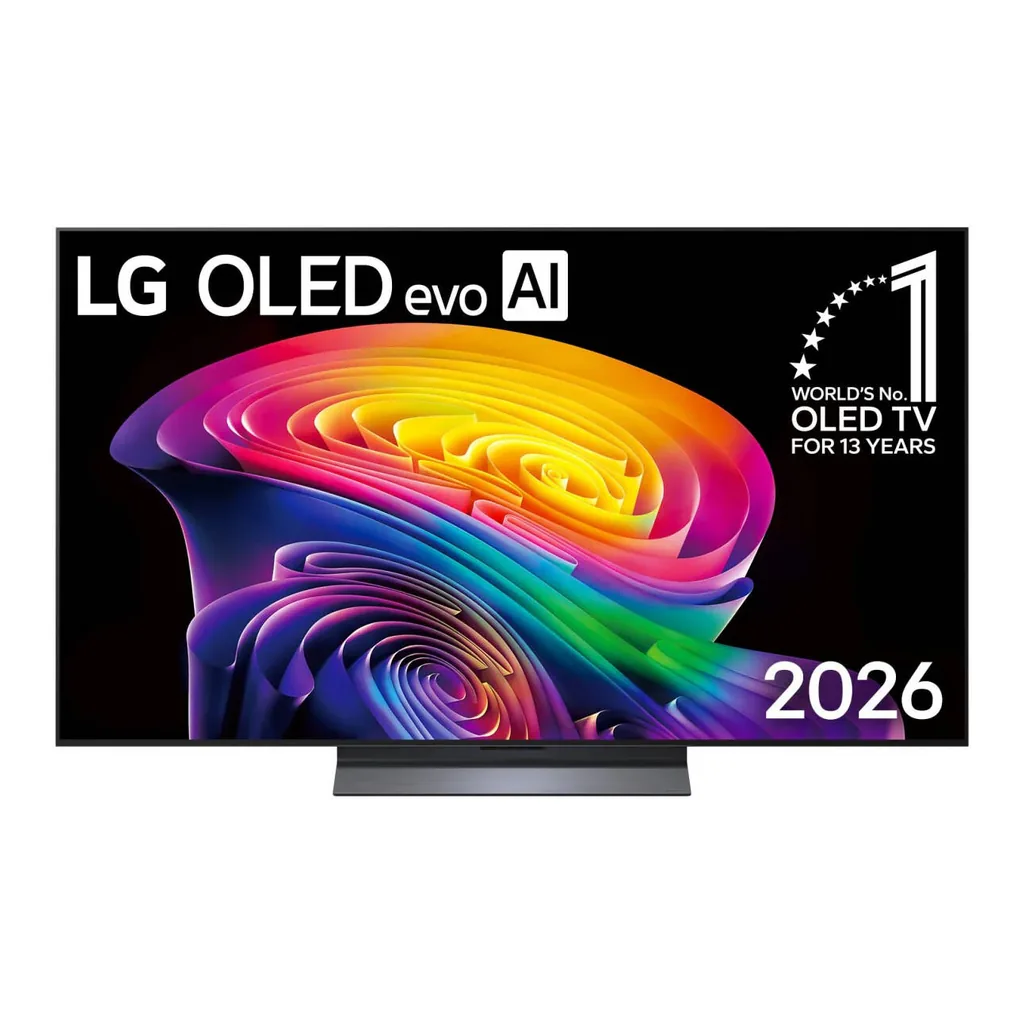 LG OLED evo AI Smart TV, 55" 4k OLED Display, Alpha 11 AI Processor Gen3, Up to 165Hz, AI HDR Remastering, webOS, AI Picture Pro Upscales, Google Gemini & Microsoft Copilot, Black – Main image LG OLED evo AI Smart TV, 55" 4k OLED Display, Alpha 11 AI Processor Gen3, Up to 165Hz, AI HDR Remastering, webOS, AI Picture Pro Upscales, Google Gemini & Microsoft Copilot, Black – Main image