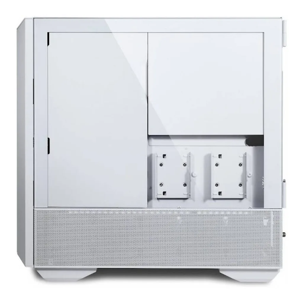 Lian Li Lancool III Mesh RGB E-ATX Mid Tower Modular Chassis, 8 Expansion Slots, Tempered Glass Panel, Up To 360mm Fan Support, Equipped With 4x 140 PWM Fans, USB Type C, White | G99.LAN3RW.00 – Gallery image 3 Lian Li Lancool III Mesh RGB E-ATX Mid Tower Modular Chassis, 8 Expansion Slots, Tempered Glass Panel, Up To 360mm Fan Support, Equipped With 4x 140 PWM Fans, USB Type C, White | G99.LAN3RW.00 – Gallery image 3