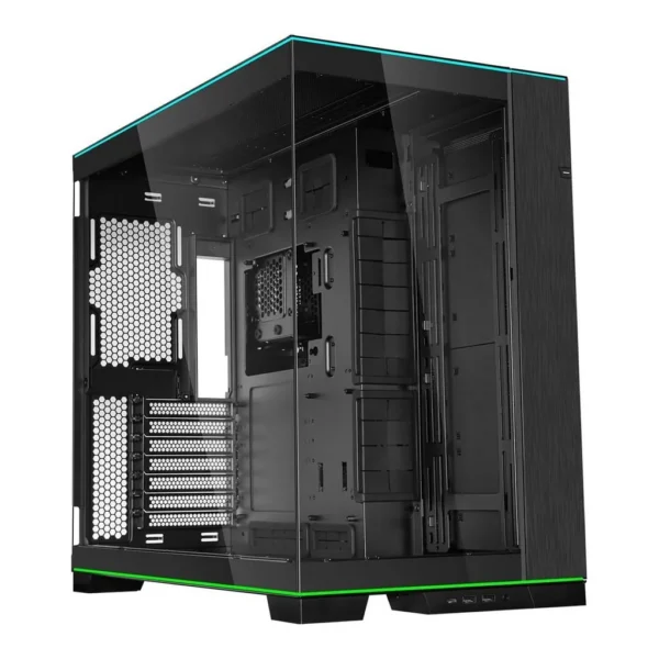 Lian Li O11D EVO RGB E-ATX Gaming Dual Chamber Case, ARGB Lighting Strips,Up to 420mm Radiator & 10* Fans, Cable Management, Front and Side Tempered Gass Panels, Black | G99.O11DERGBX.00 – Main image Lian Li O11D EVO RGB E-ATX Gaming Dual Chamber Case, ARGB Lighting Strips,Up to 420mm Radiator & 10* Fans, Cable Management, Front and Side Tempered Gass Panels, Black | G99.O11DERGBX.00 – Main image