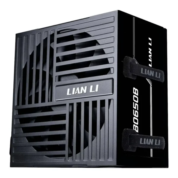 Lian Li RB Series 650W 80 PLUS Bronze ATX 3.1 Power Supply, Non Modular PSU with 135mm HYB Fan, Black | RB0650B – Main image Lian Li RB Series 650W 80 PLUS Bronze ATX 3.1 Power Supply, Non Modular PSU with 135mm HYB Fan, Black | RB0650B – Main image