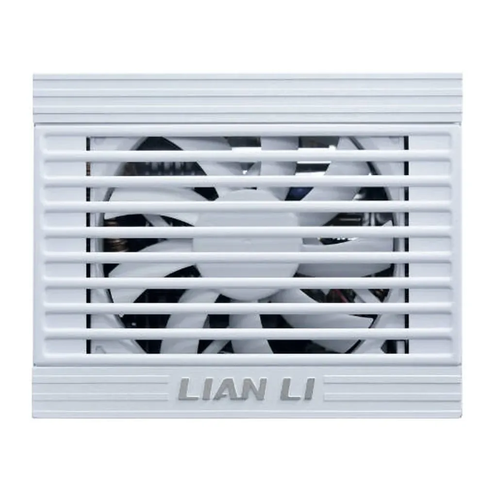 Lian Li SP1000P Platinum Fully Modular Power Supply, 1000W Power, 80 PLUS Platinum Efficiency, 92mm FDB Smart Fan, Japanese Rubycon 105°C Capacitors, SFX Form Factor, ATX 3.1, White | SP1000P – Gallery image 3 Lian Li SP1000P Platinum Fully Modular Power Supply, 1000W Power, 80 PLUS Platinum Efficiency, 92mm FDB Smart Fan, Japanese Rubycon 105°C Capacitors, SFX Form Factor, ATX 3.1, White | SP1000P – Gallery image 3