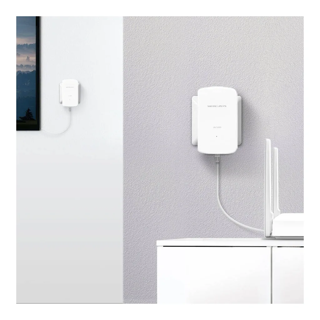 Mercusys MP500 Kit AV1000 Gigabit Powerline Starter Kit, 1000Mbps, HomePlug AV2, 2x Gigabit Port, 128-Bit AES Encryption, Plug & Play, Easy Expansion, 300M Range, 2-Pack | MP500 KIT – Gallery image 2 Mercusys MP500 Kit AV1000 Gigabit Powerline Starter Kit, 1000Mbps, HomePlug AV2, 2x Gigabit Port, 128-Bit AES Encryption, Plug & Play, Easy Expansion, 300M Range, 2-Pack | MP500 KIT – Gallery image 2