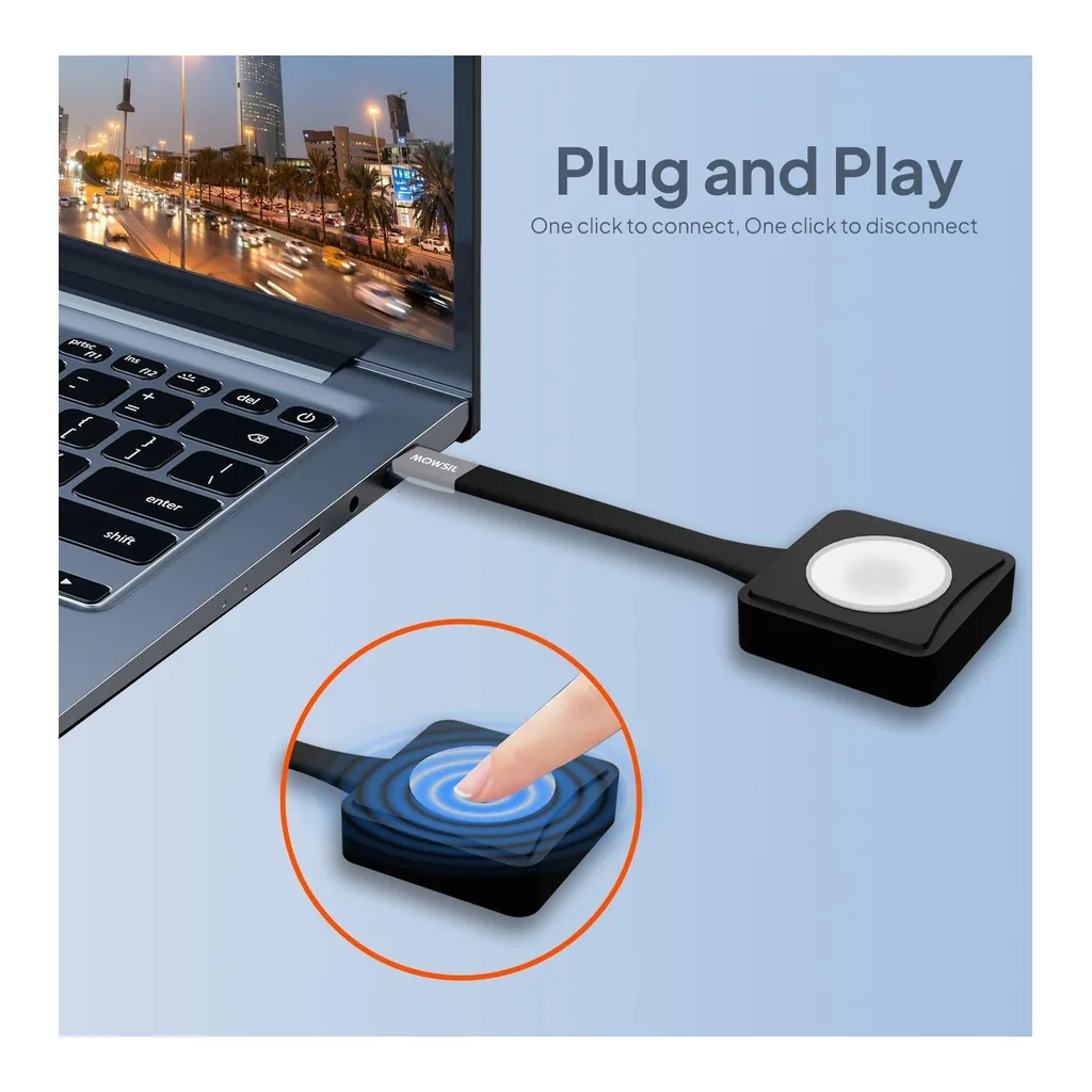 Mowsil Type-C Wireless Video Transmitter, 4K@60Hz Resolution, Plug & Play, Laptop/Phone to HDMI, No WiFi Needed, Low Latency, Portable, Long Range Compatible with Mowsil HDMI Extender | MOWT2 – Gallery image 3 Mowsil Type-C Wireless Video Transmitter, 4K@60Hz Resolution, Plug & Play, Laptop/Phone to HDMI, No WiFi Needed, Low Latency, Portable, Long Range Compatible with Mowsil HDMI Extender | MOWT2 – Gallery image 3